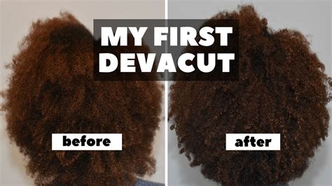 My First Deva Cut 4c Hair 2017 Youtube