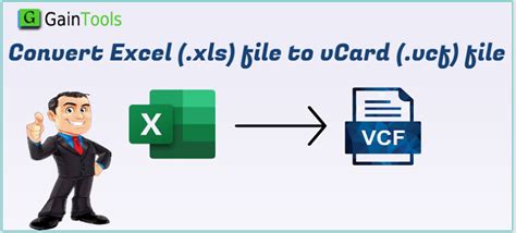 3 Easy Steps To Convert Excel Xls File To Vcard Vcf File Without