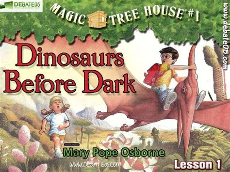 Dinosaurs Before Dark Lesson 1 Book 5 Magic Tree House