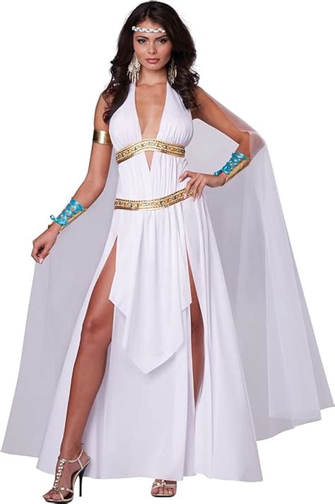 Womens Glorious Goddess Costume Clothing Shoes And Jewelry