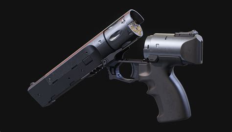 Roke Arms 357 Suppressed Revolver — Polycount