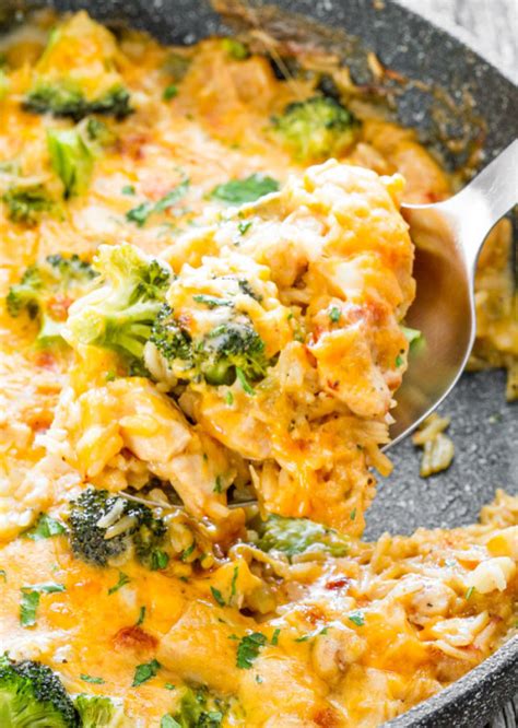 Brown sauce or white sauce? Recipies — One Pot Cheesy Chicken Broccoli and Rice ...