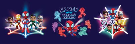 Spidey And His Amazing Friends Glow Webs Glow Style Guide Design Force