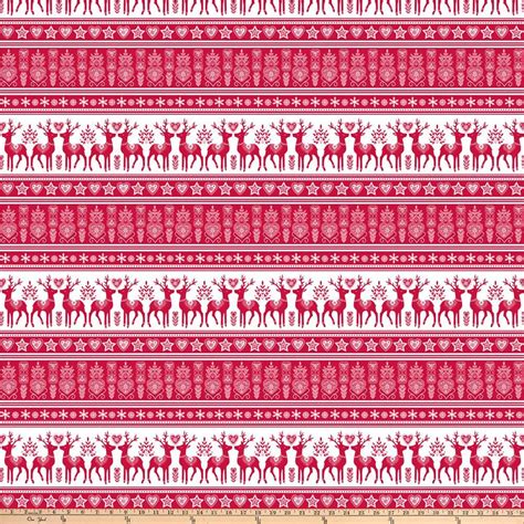Nordic Forest Stripe Red From Fabricdotcom Designed By Blank Quilting