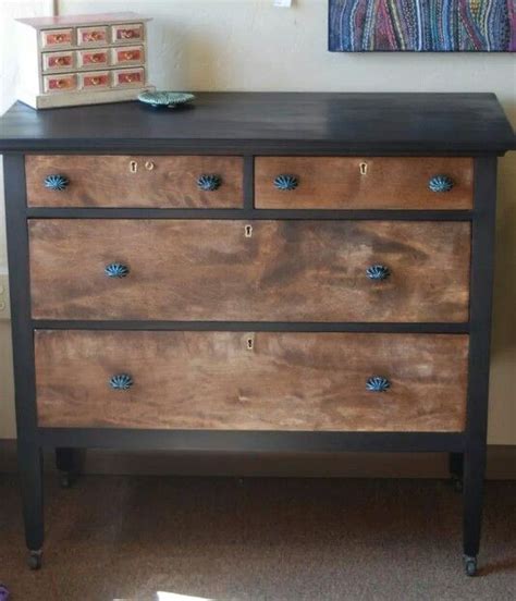 Mdf wood simple four drawer dresser black suitable for family use such as family room bedroom and living room. How To Stain A Dresser Black ~ BestDressers 2019