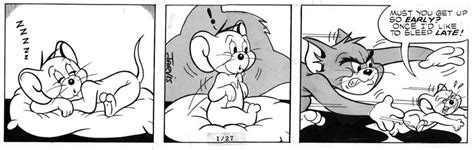 Tom And Jerry Comic Art