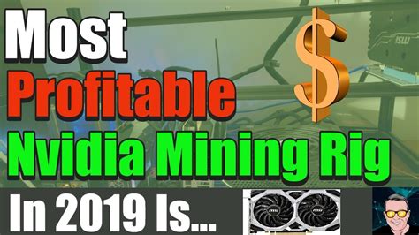 Firstly, you'll need to look at the price of the cryptocurrency, as the more valuable the coin, the more profitable the mining. Most Profitable Mining Rig 2019 is? | Nvidia ROII - YouTube