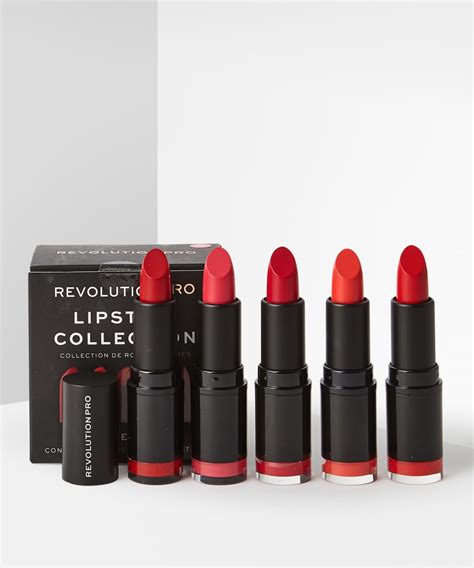 Revolution Pro Lipstick Collection Matte Reds Brand Zone Pak