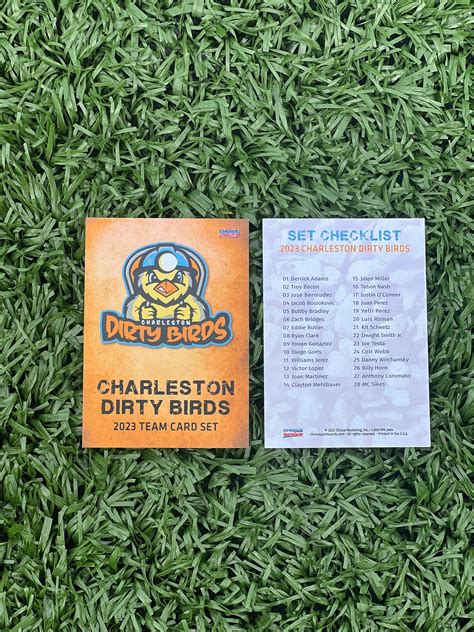 2023 Team Card Set – Charleston Dirty Birds