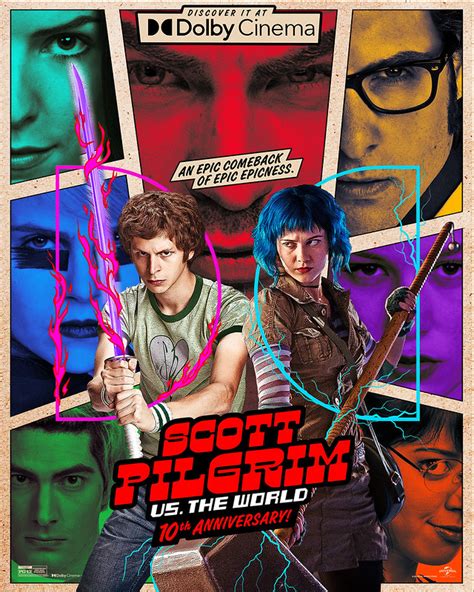Scott Pilgrim Vs The World Official 10th Anniversary Trailer And Poster