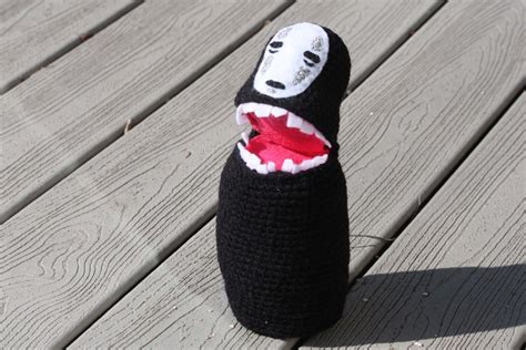Noh Face Crochet Dolls Crochet Amigurumi Knit Crochet Crochet