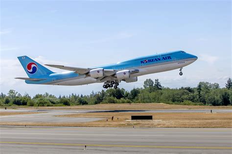 Boeing Delivers Korean Airs First 747 8i Bangalore Aviation