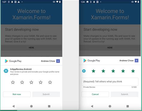 Revisiones En La Aplicación Para Tus Aplicaciones De Android Xamarin