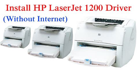 Download the latest and official version of drivers for hp laserjet p2035n printer. How to Install HP LaserJet 1200 Printer Driver [without ...