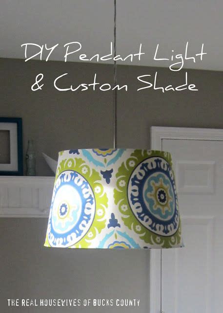 Diy Pendant Light And Custom Shade East Coast Creative Blog Plug In