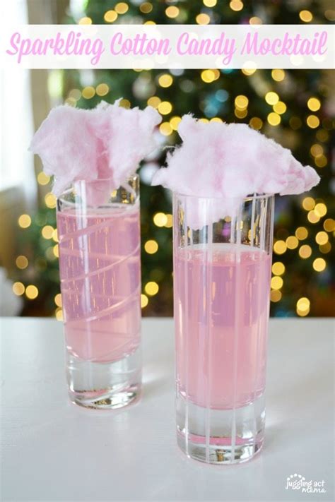 Cotton Candy Mocktails Juggling Act Mama