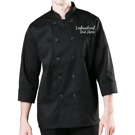 Buy Personalized Chef Jacket Men Women Custom Chef Coat With