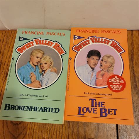 Lot Of Sweet Valley High Paperback Books Francine Pascal Vintage Super EBay