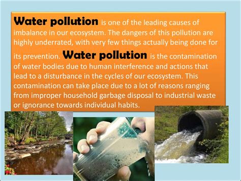Water Pollution презентация онлайн