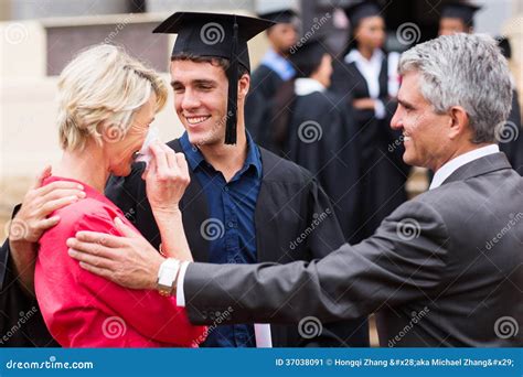 Proud Mother Graduation Stock Image Image Of Certificate 37038091