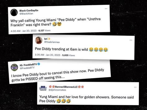 Yung Miami Gets Pee Diddy Trending After Admitting To Golden Showers