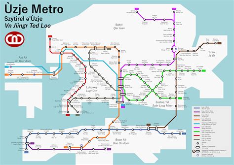 Best Way Of Making Subway Maps Rworldbuilding