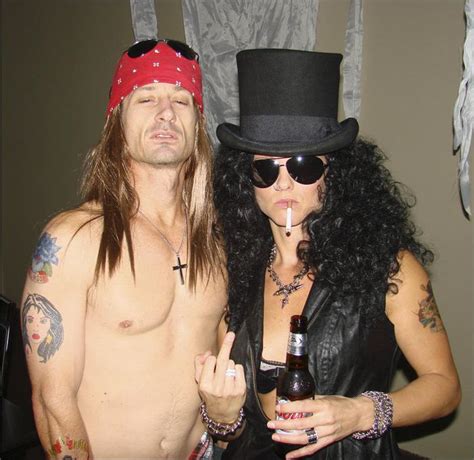 Guns N Roses Axel Rose Slash Couples Costume Pictures Photos And