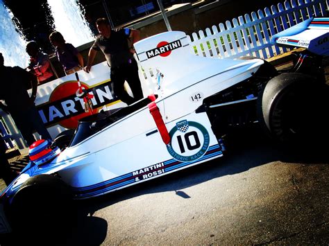 Formula 1 car liveries are just as important to the sport as the engines that power them and the drivers who pilot them. © Automotiveblogz: Martini livery in Formula 1 Photos