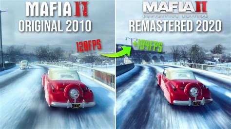 Definitive edition is a complete remake of the original 2002 game. Mafia 2 Original vs Definitive Edition Remaster Performance (FPS) and Graphics Comparison - YouTube