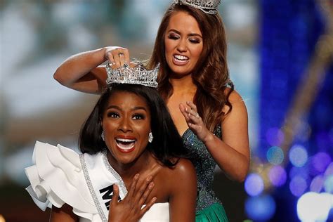 New Miss America Nia Imani Franklin Is Glad She Didnt Have To Wear