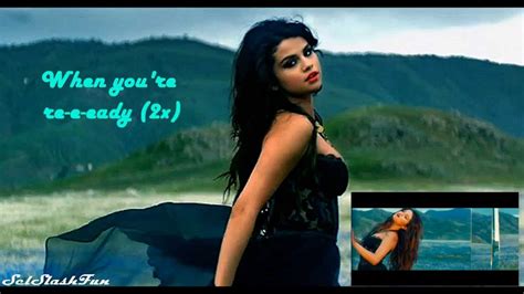 Selena Gomez Come And Get It Karaokeinstrumental With Lyrics Youtube
