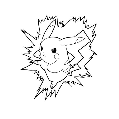 81 Dibujos De Pikachu Para Colorear Oh Kids Page 4