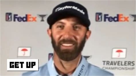 Dustin Johnson On Playing Without Fans Tigers Woods Swing And Being