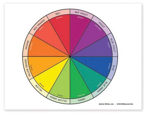 Color Wheel Printable Pdf Printable Word Searches Vrogue Co