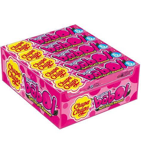 Chupa Chups Big Babol Tutti Frutti 20x6er Online Kaufen Im World Of Sweets Shop