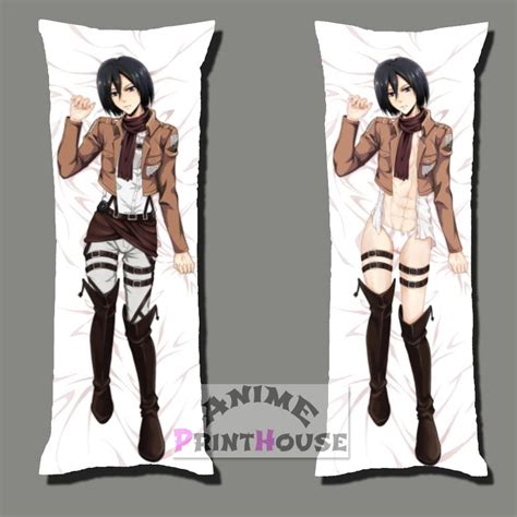 Attack On Titan Body Pillow Mikasa Dakimakura Anime Print House