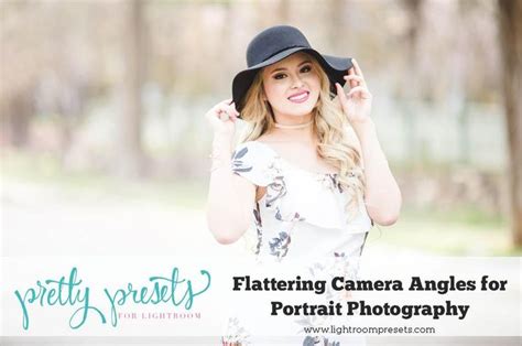 learn what angles are the most flattering for your portrait photo sessions and some great tips