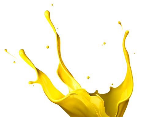 Yellow Paint Splash Paint Splash Yellow Painting Color Splash