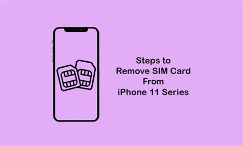 How To Remove Sim Card From Iphone 11 11 Pro And 11 Pro Max
