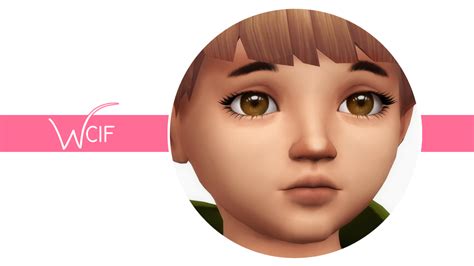 Aveiras Sims 4 Wcif The Eyelashes You Use For Your Toddlers