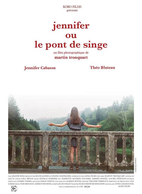 Jennifer Ou Le Pont De Singe De Martin Tronquart Unifrance