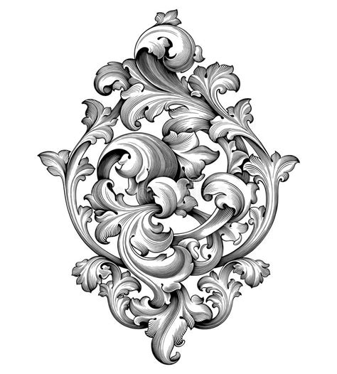 Are you searching for victorian png images or vector? Vintage Baroque Victorian frame border corner monogram ...