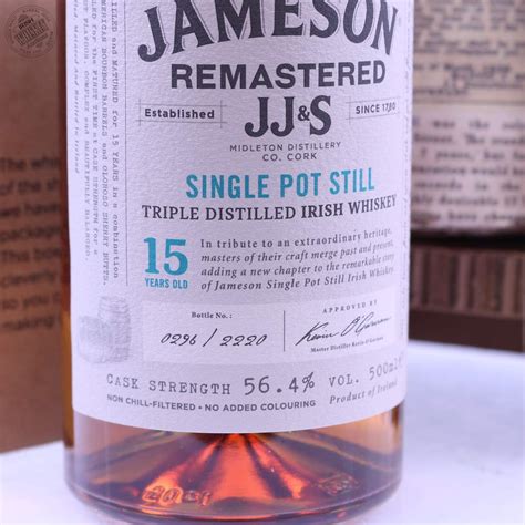 Jameson 15 Year Old Single Pot Still Irish Whiskey Auctions