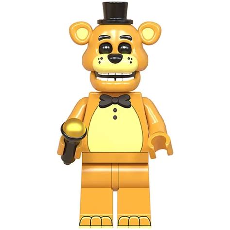 Fnaf Andgolden Freddy Fazbear Five Nights At Freddys Lego Minifigure