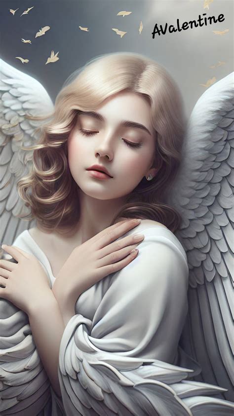 Sleeping Angel By Ladyvalsart1983 On Deviantart