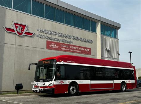 TTC New Flyer Hybrid Electric Buses Page Sightings For Greater Toronto Area Canadian