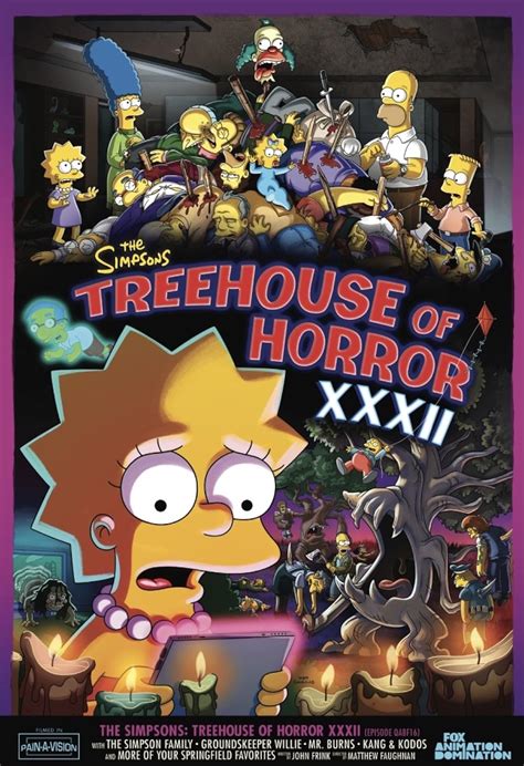 The Simpsons Treehouse Of Horror Xxxii Tv Episode 2021 Imdb