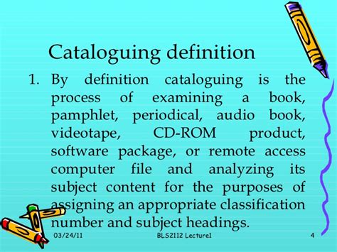 | meaning, pronunciation, translations and examples. Cataloguing