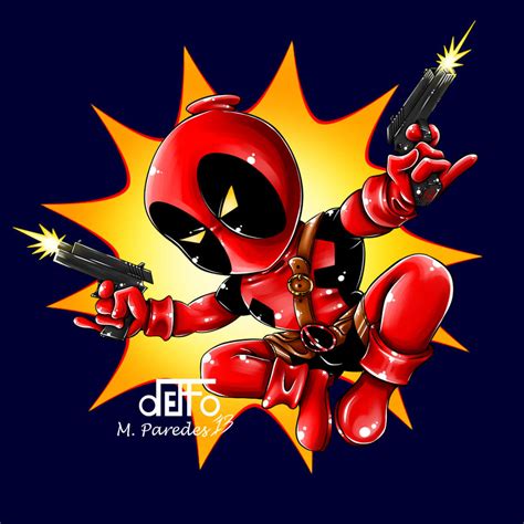 Chibi Deadpool By Deffoneitor2000 On Deviantart