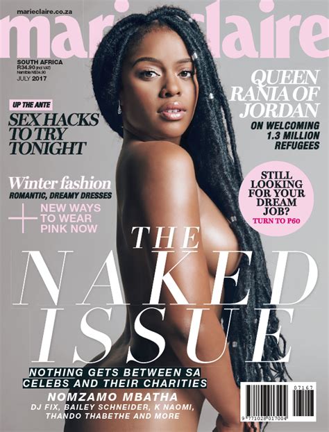 Marie Claire Raises Awareness With Its 2017 Naked Issue